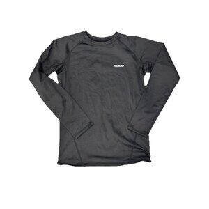 Telaleo Teen Long Sleev Black Dry Fit XL Crew Neck
